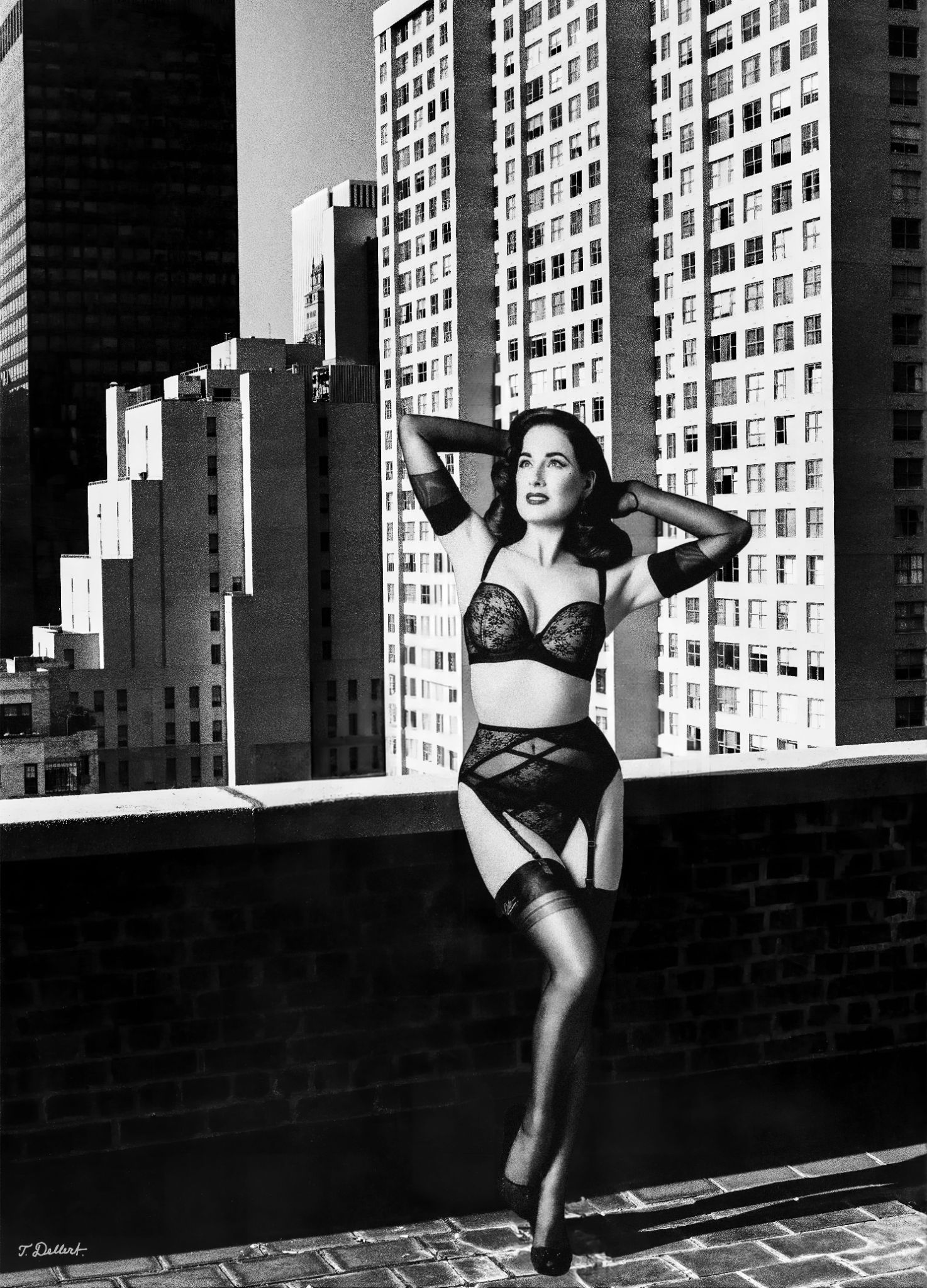 Dita and Newton  and New York 